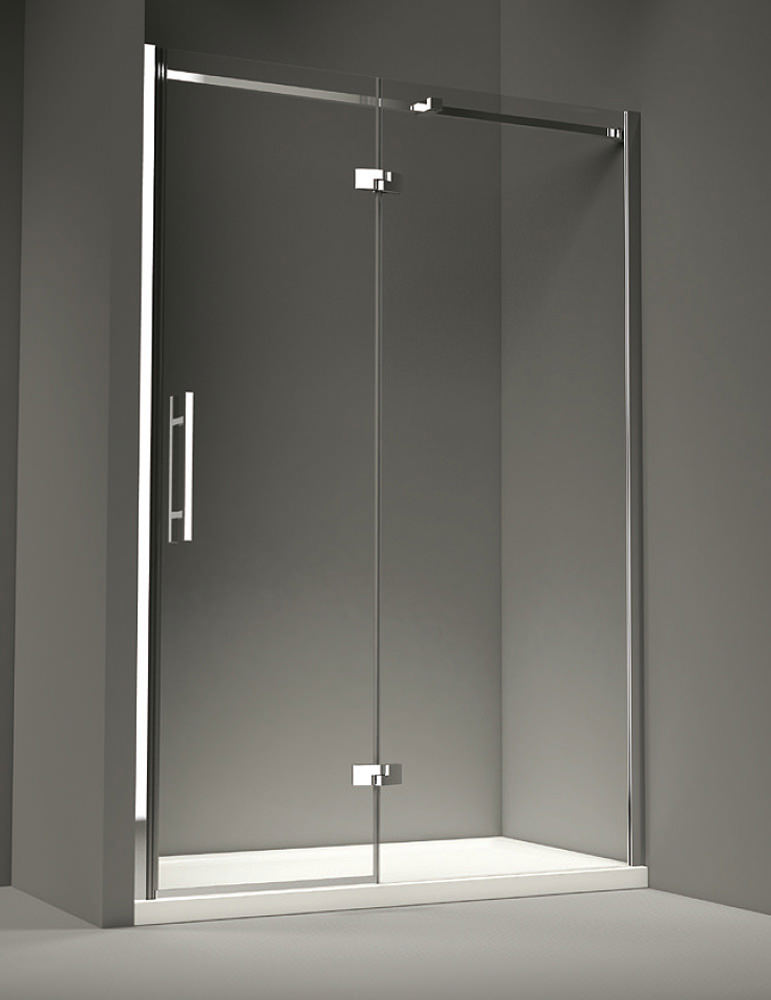Merlyn 9 Series Hinge And Inline Shower Door 900mm Left hand