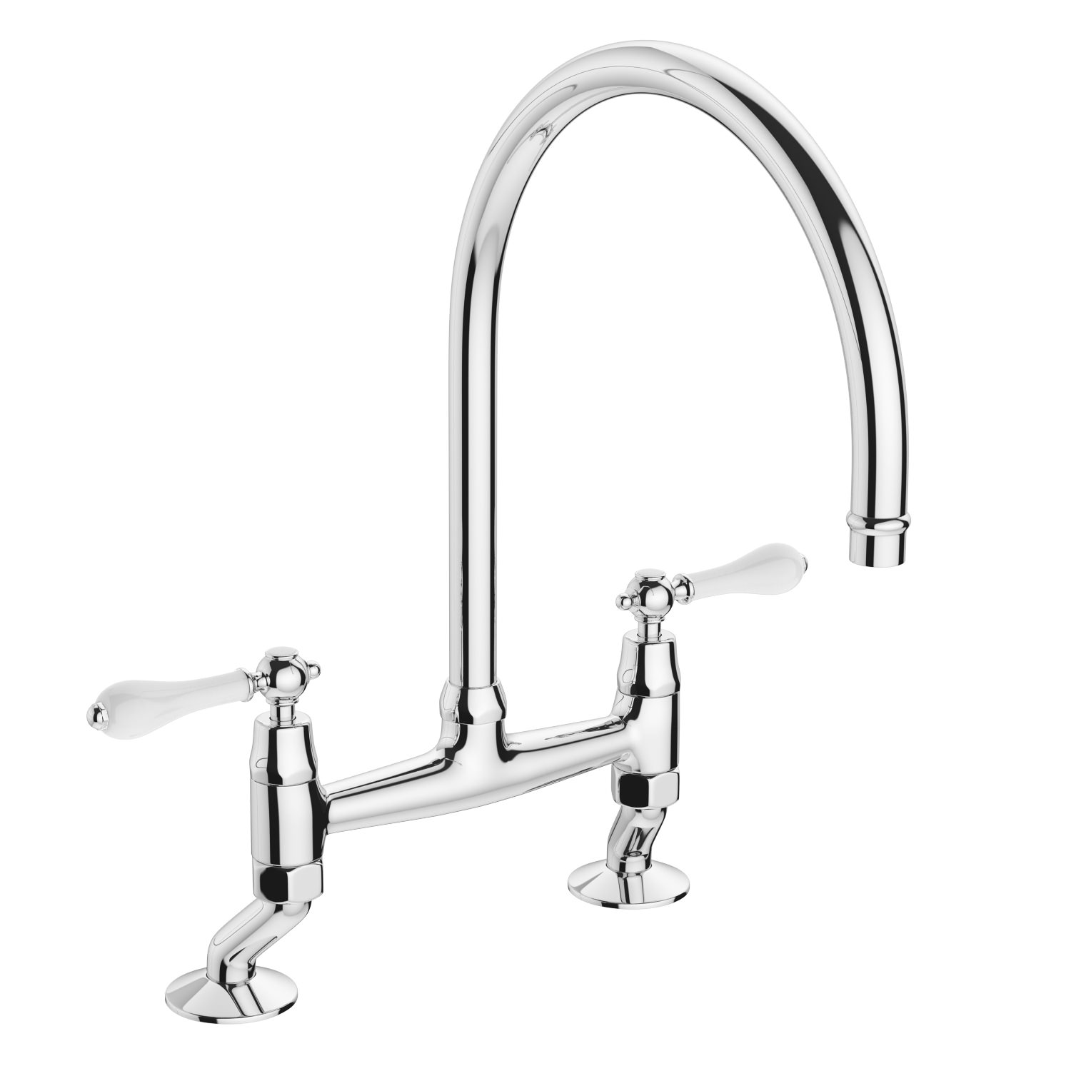 Abode Classic Ludlow Bridge Kitchen Mixer Tap