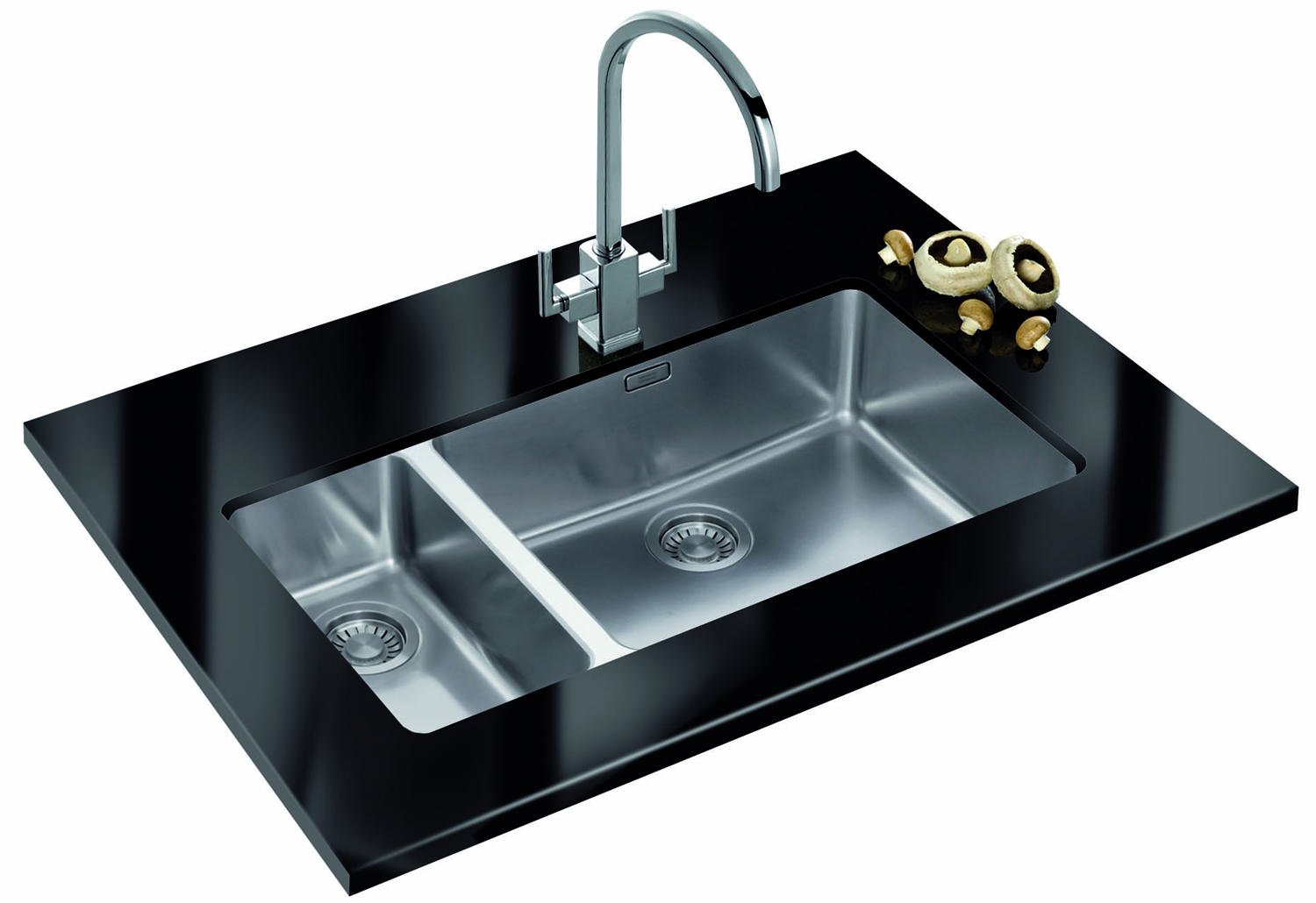 franke kubus undermount white kitchen sink