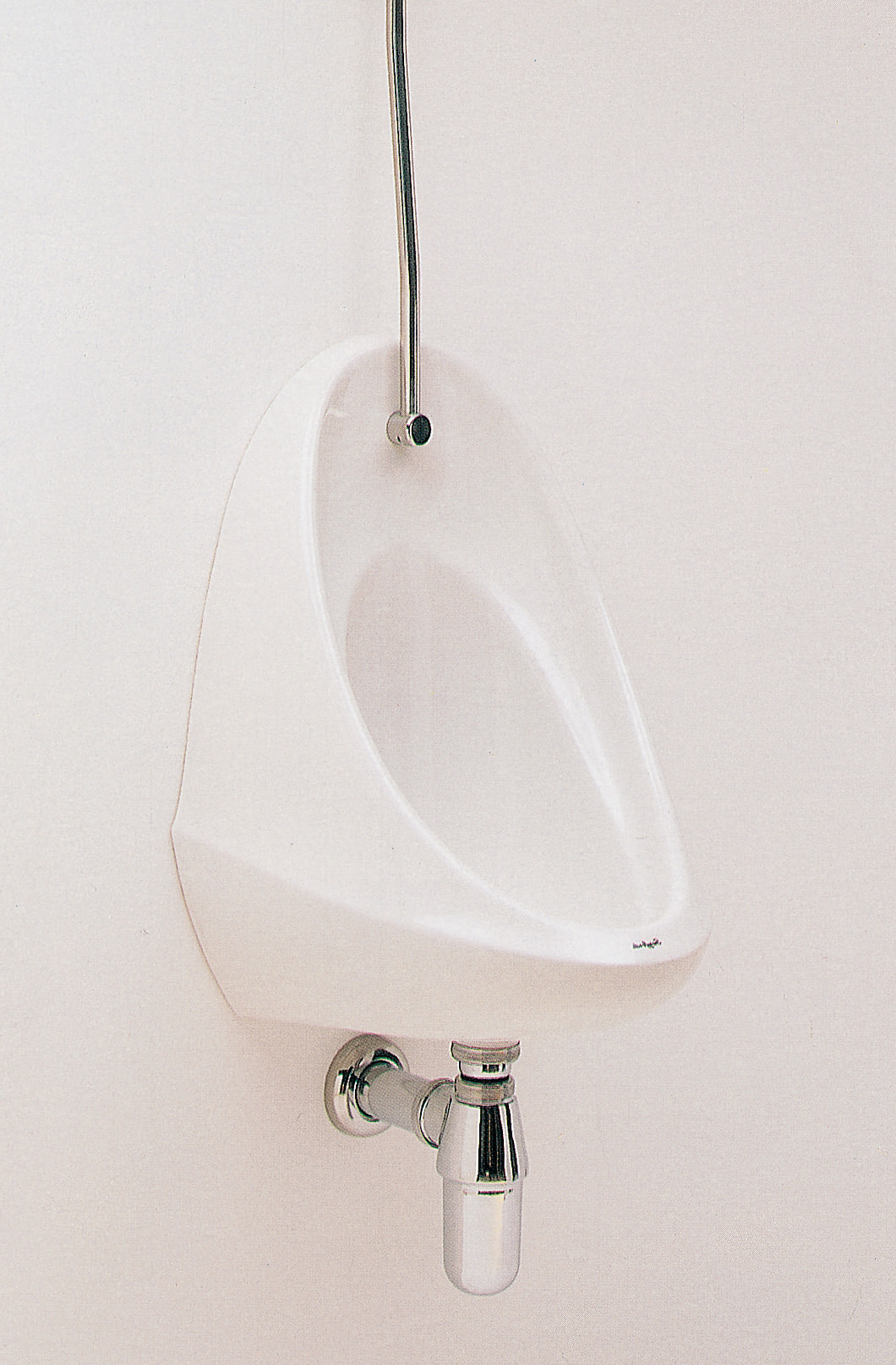 Twyford Camden 1 Urinal Set With Exposed Flush Pipe And Cistern