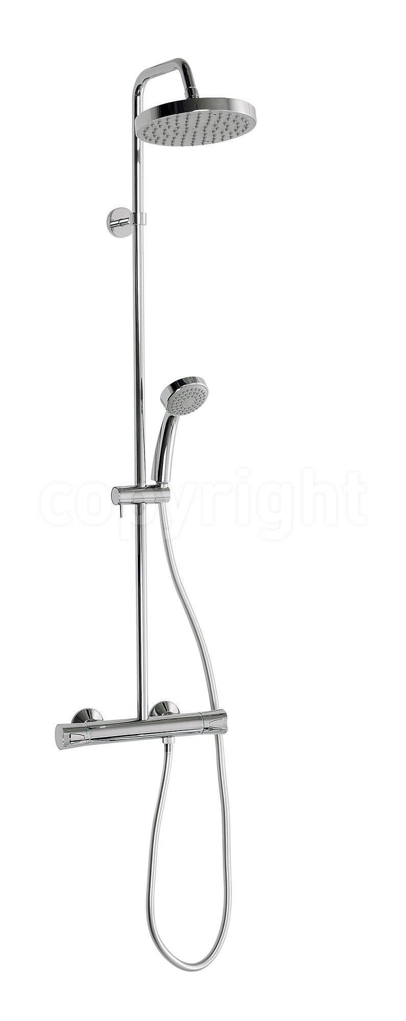 Crosswater Design Multifunction Thermostatic Valve With Shower Kit