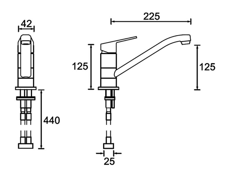 bristan cinnamon kitchen tap