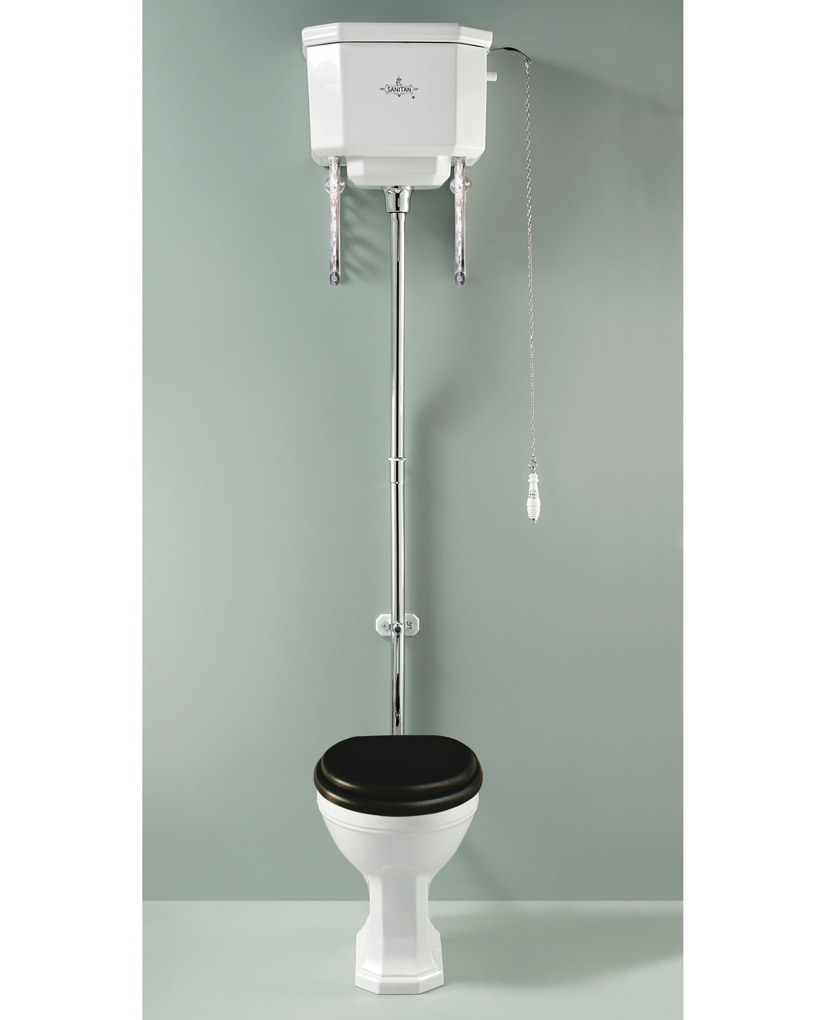 Silverdale Empire High Level WC Pan - EMCLOHL6WHI