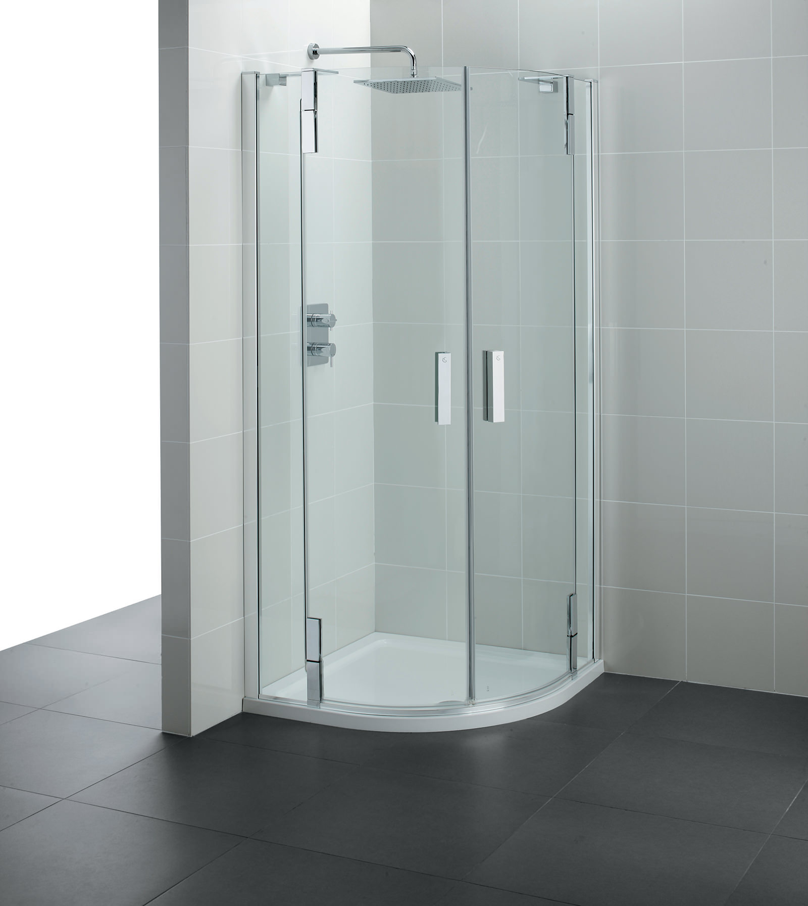 Ideal Standard Tonic Upstand 800mm Hinged Quadrant Shower Enclosure